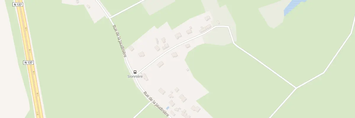 Plan du 5867 La Sionniere à Treillières