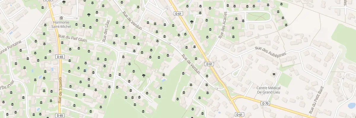 Plan du 20 Rue de Verdun à Saint-Philbert-de-Grand-Lieu