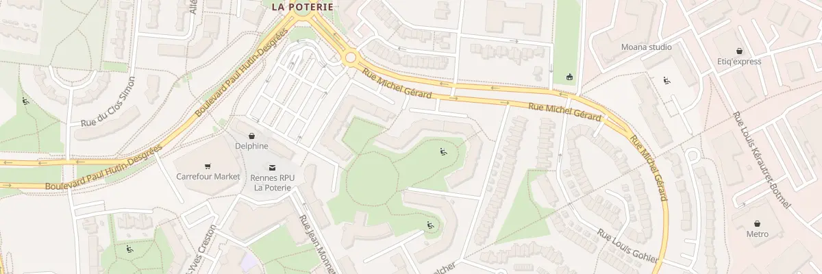 Plan du 97 Rue Michel Gérard à Rennes