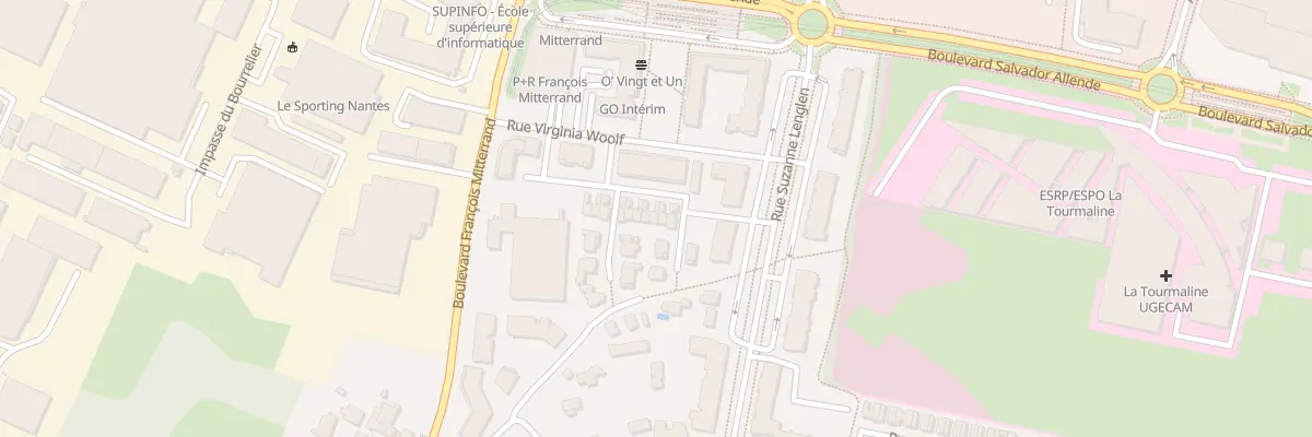 Plan du 4 Rue Mère Teresa à Saint-Herblain