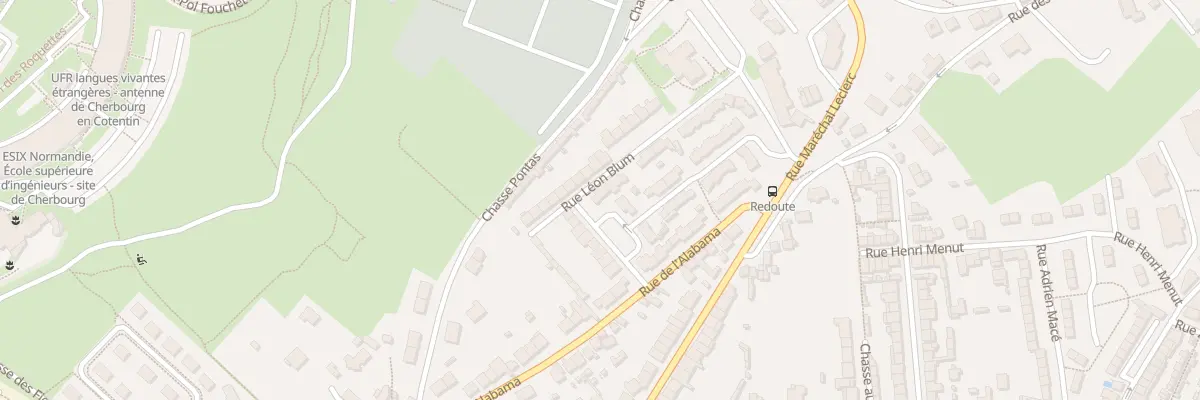 Plan du 7 Rue Leon Blum - Octeville à Cherbourg-en-Cotentin