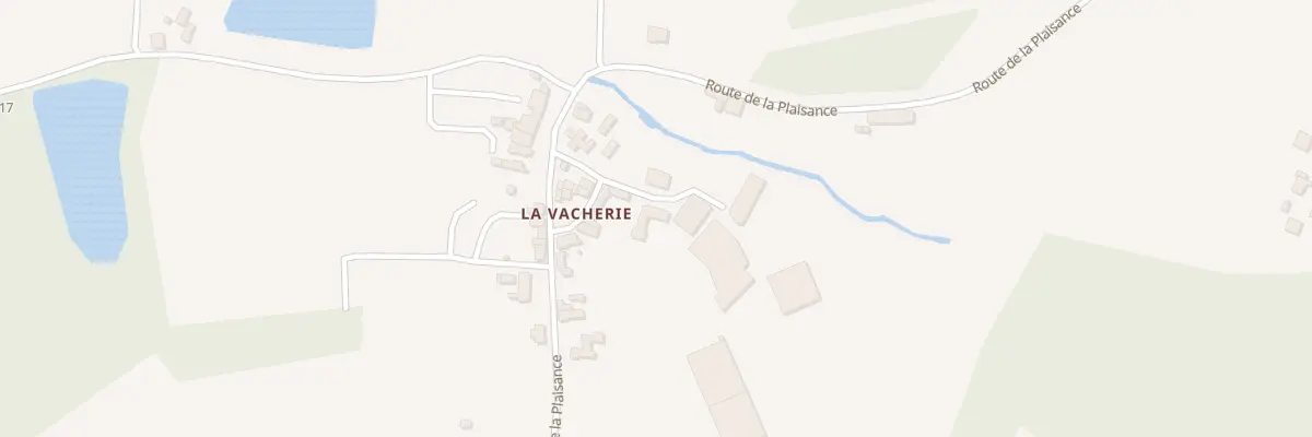 Plan du 5431 La Vacherie à Beaulieu-sous-la-Roche