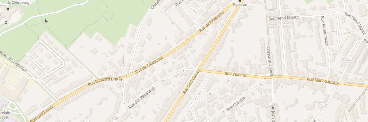 Plan du 2 Rue des Resistants Octeville à Cherbourg-en-Cotentin