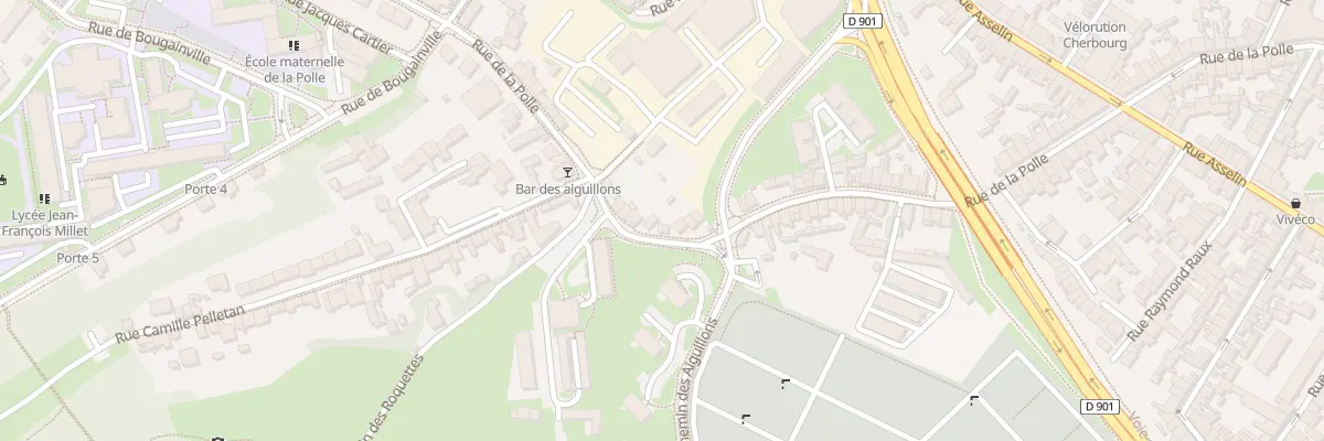 Plan du 102 Rue de la Polle à Cherbourg-en-Cotentin