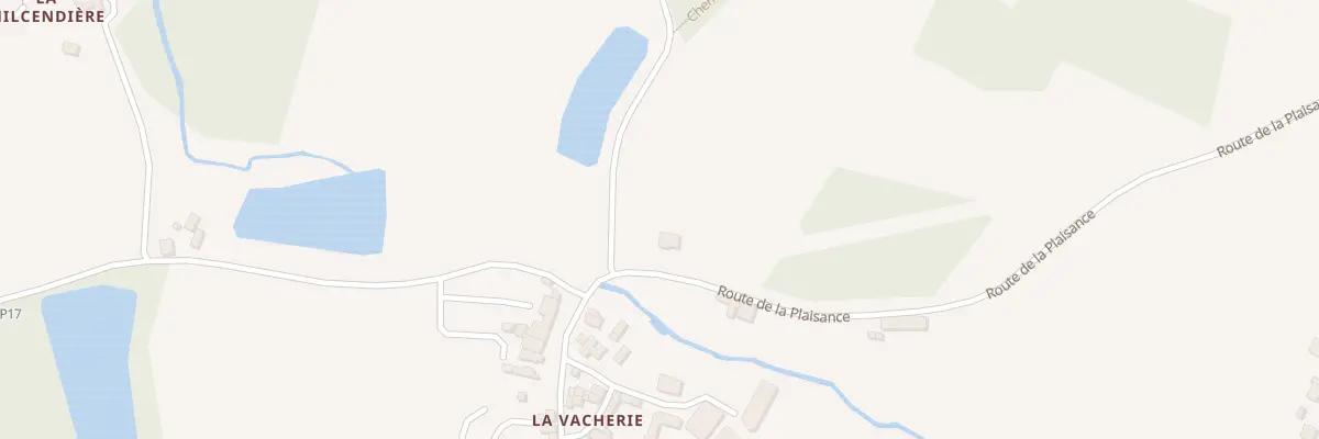 Plan du 6 La Vacherie à Beaulieu-sous-la-Roche
