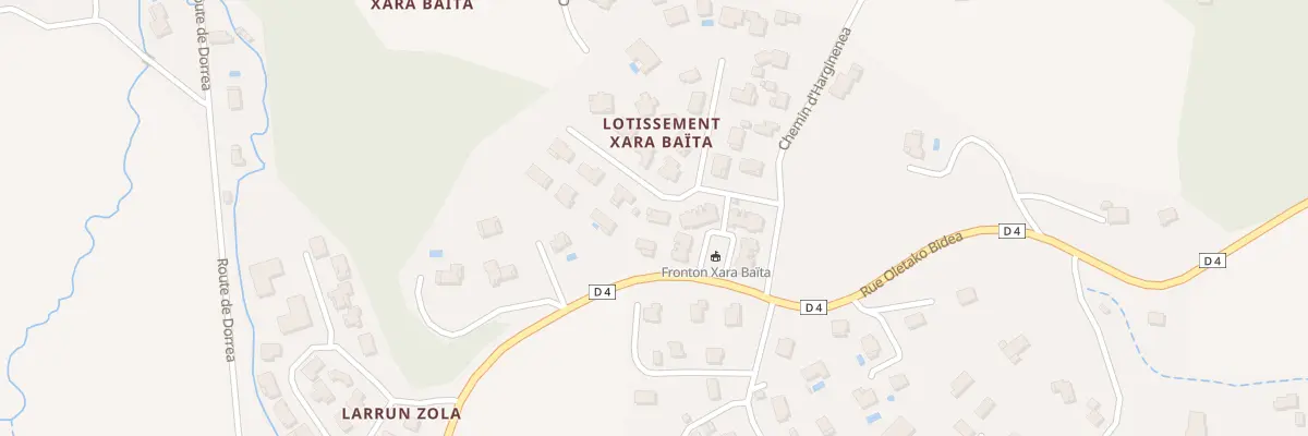 Plan du 27 Rue Xara Baita à Ascain