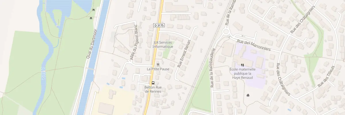 Plan du 10 Rue Ernest Renan à Betton