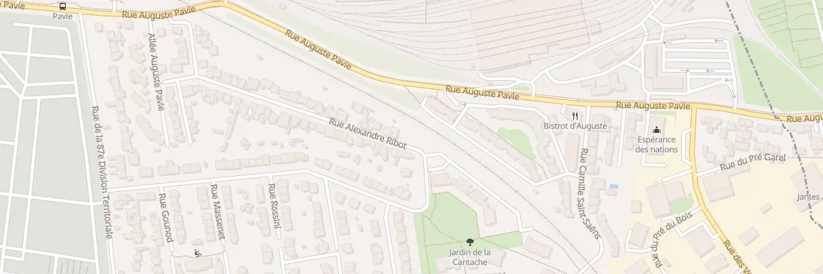 Plan du 49 Rue Alexandre Ribot à Rennes