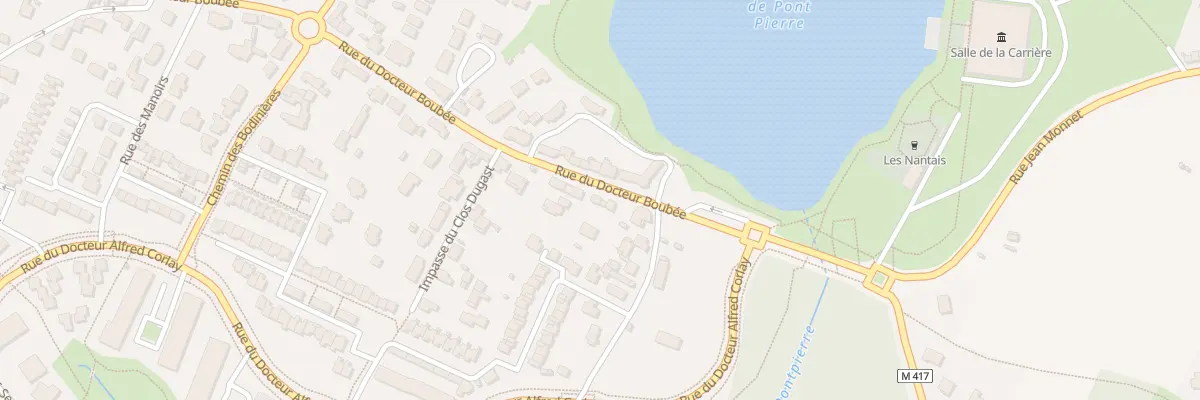 Plan du 23B Rue du Docteur Boubée à Saint-Herblain