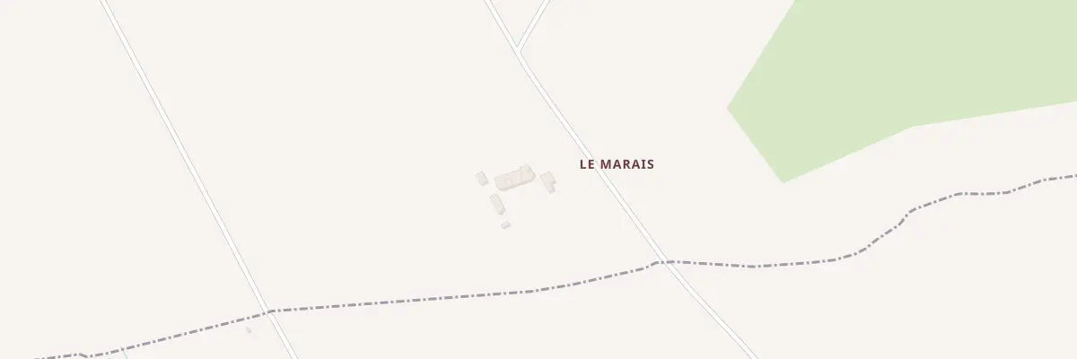 Plan du 2 Le Marais à Bain-de-Bretagne