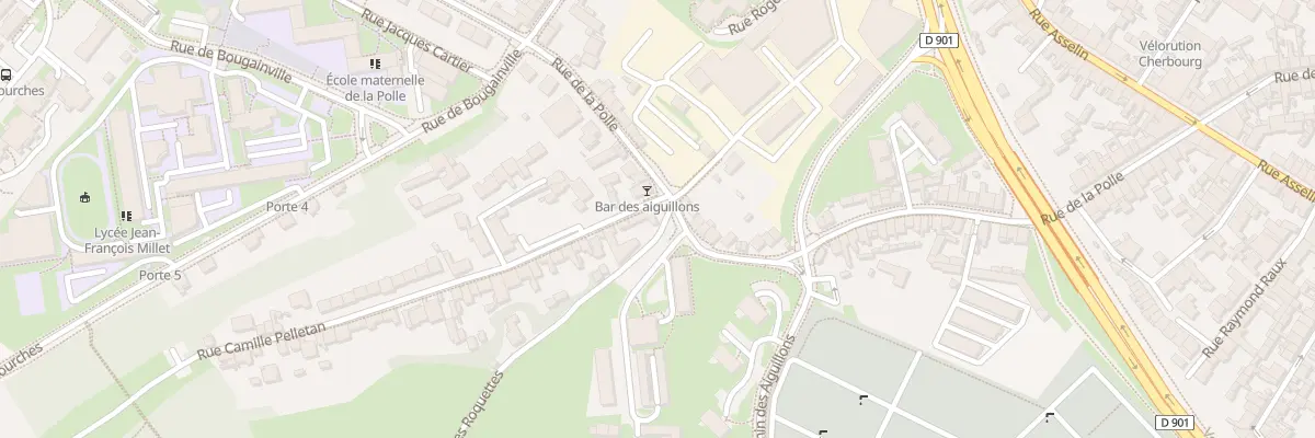 Plan du 157 Rue de la Polle à Cherbourg-en-Cotentin