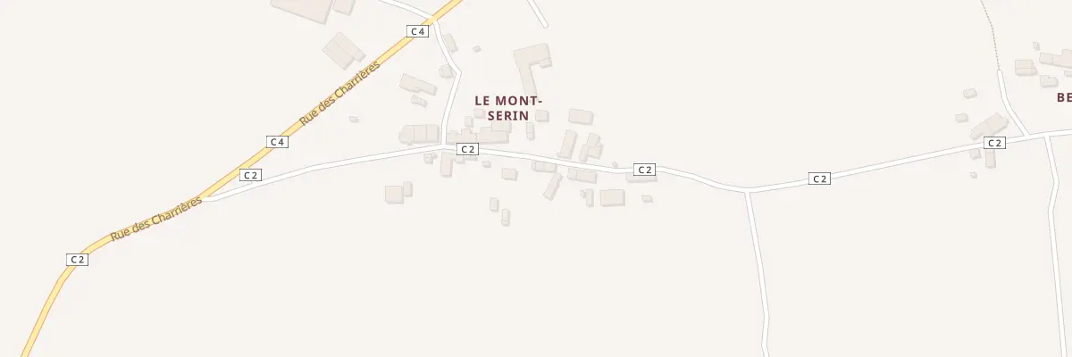 Plan du 5097 Le Mont Serin à Pancé
