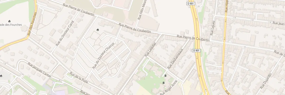 Plan du 58 Rue Lelédier à Cherbourg-en-Cotentin