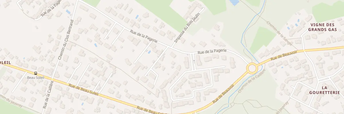 Plan du 28 Rue de la Pagerie à Bouguenais