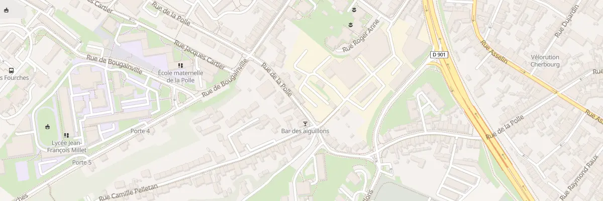 Plan du 118 Rue de la Polle à Cherbourg-en-Cotentin