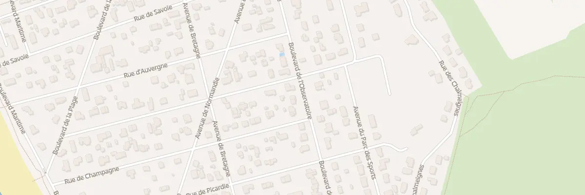 Plan du 46 Bd de l’Observatoire à Saint-Germain-sur-Ay
