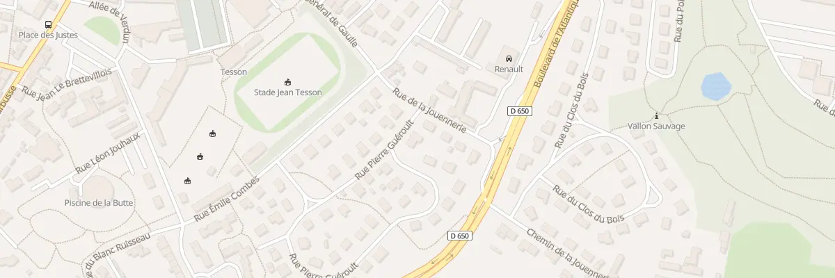 Plan du 3 Rue Pierre Gueroult Octeville à Cherbourg-en-Cotentin