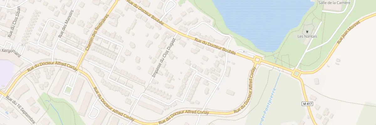 Plan du 9 Rue Reine des Prés à Saint-Herblain