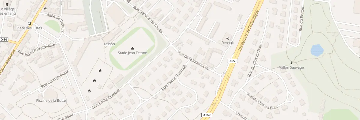 Plan du 2 Rue Pierre Gueroult Octeville à Cherbourg-en-Cotentin
