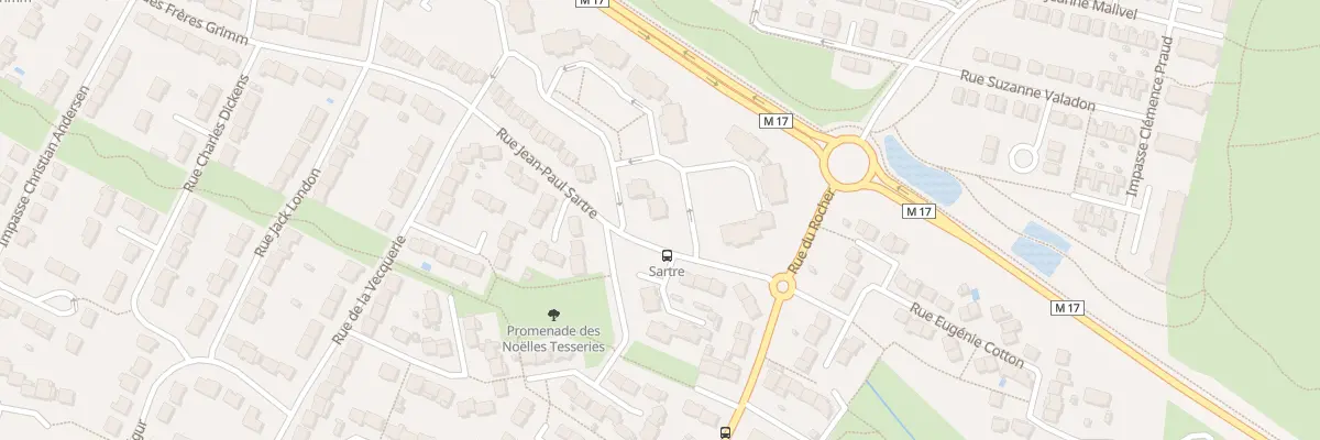 Plan du 4 Rue Jean Paul Sartre à Saint-Herblain