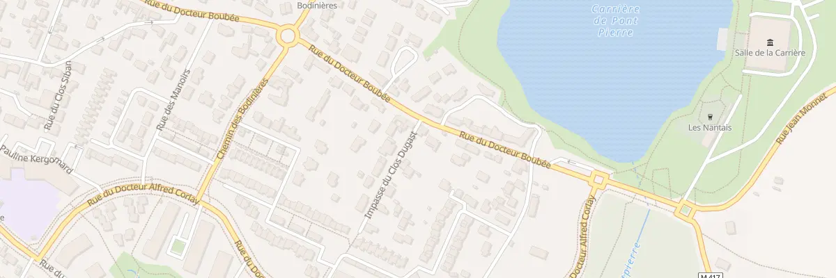 Plan du 31 Rue du Docteur Boubée à Saint-Herblain