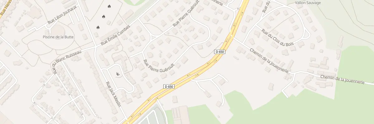 Plan du 36 Rue Pierre Gueroult Octeville à Cherbourg-en-Cotentin
