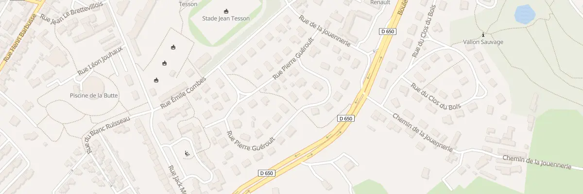 Plan du 31 Rue Pierre Gueroult Octeville à Cherbourg-en-Cotentin