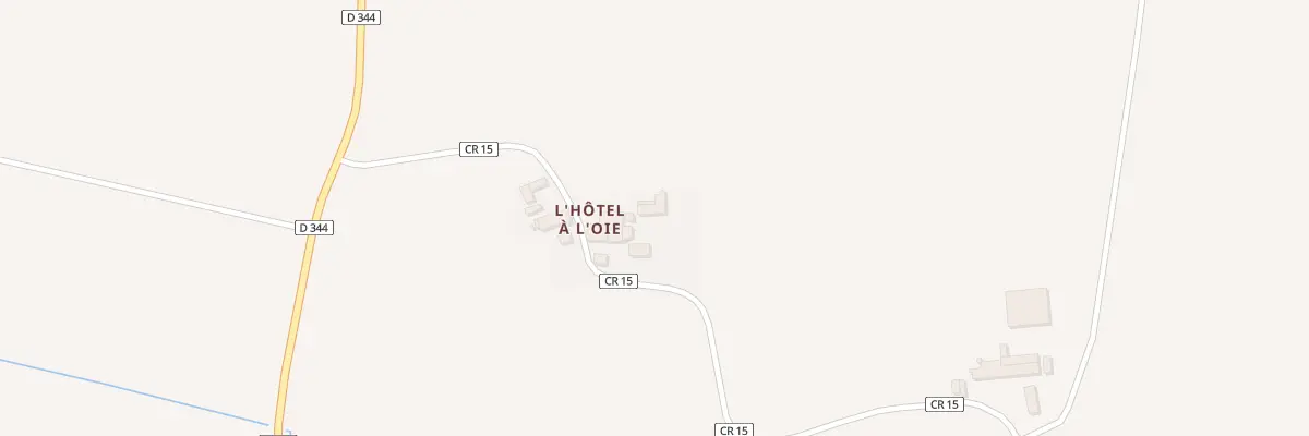 Plan du 5 L’Hotel a l’Oie à Derval