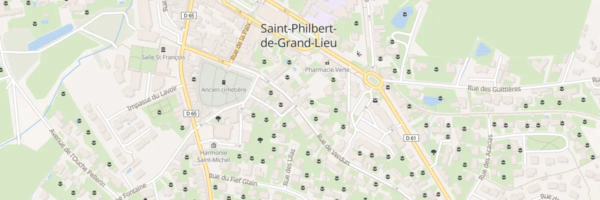Plan du 23 Rue de Verdun à Saint-Philbert-de-Grand-Lieu