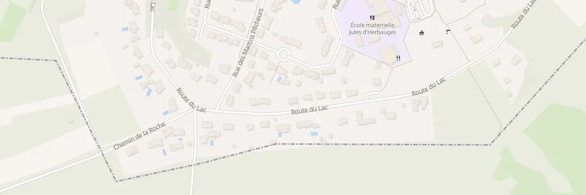 Plan du 16 Rte du Lac à Saint-Aignan-Grandlieu