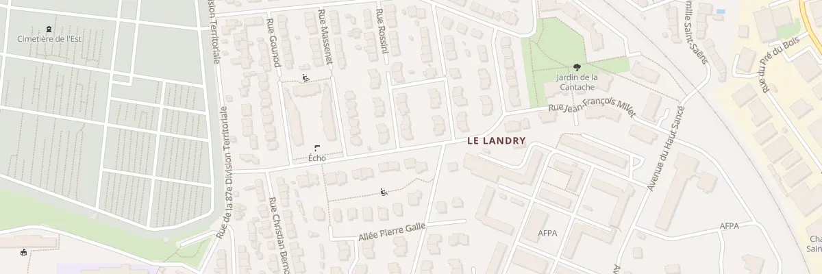 Plan du 2 Rue sous Lieutenant Pochard à Rennes
