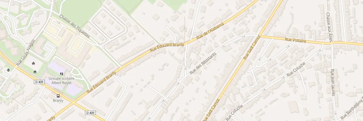 Plan du 8 Rue Jacques Prevert -Cherbourg à Cherbourg-en-Cotentin