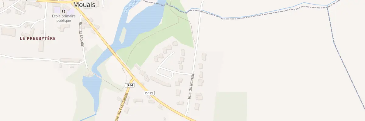 Plan du 7 Rue du Manoir à Mouais