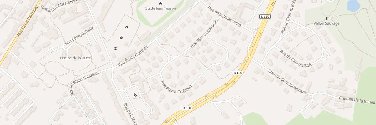 Plan du 13 Rue Pierre Gueroult Octeville à Cherbourg-en-Cotentin