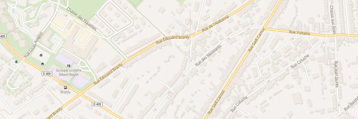 Plan du 12 Rue Jacques Prevert -Cherbourg à Cherbourg-en-Cotentin