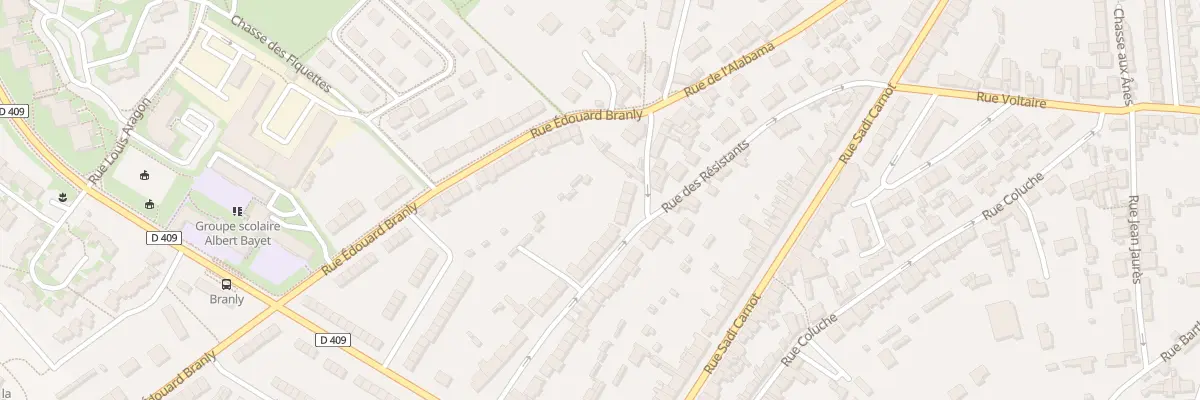 Plan du 14 Rue Jacques Prevert -Cherbourg à Cherbourg-en-Cotentin