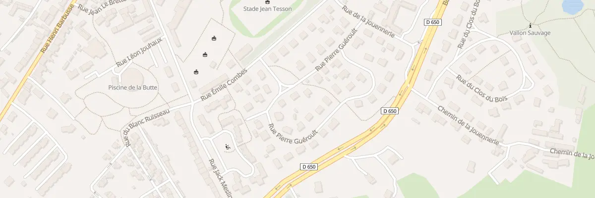 Plan du 15 Rue Pierre Gueroult Octeville à Cherbourg-en-Cotentin