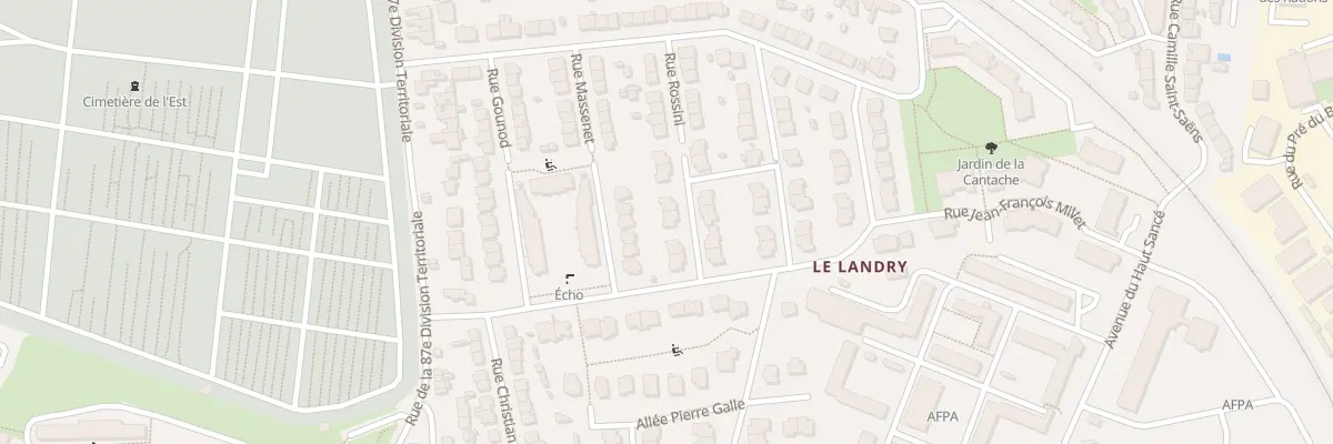 Plan du 5 Rue sous Lieutenant Pochard à Rennes