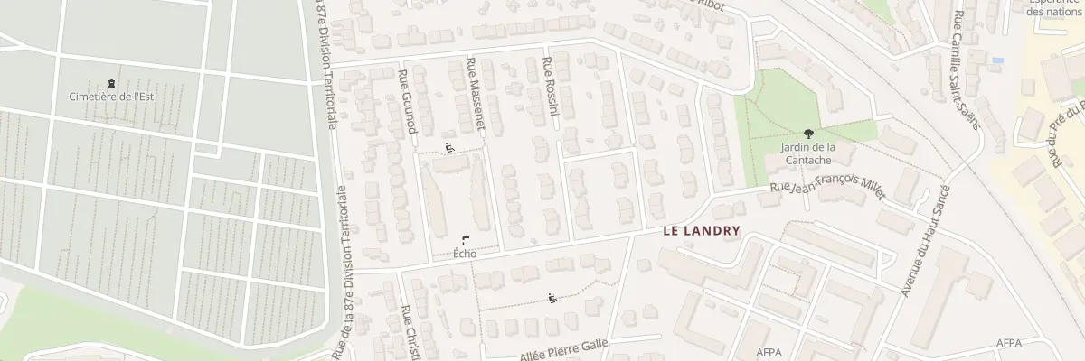 Plan du 7 Rue sous Lieutenant Pochard à Rennes