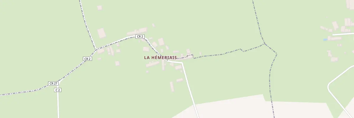 Plan du 3B La Hemeriais à Mouais