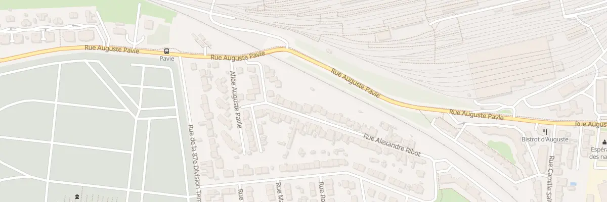 Plan du 17 Rue Alexandre Ribot à Rennes