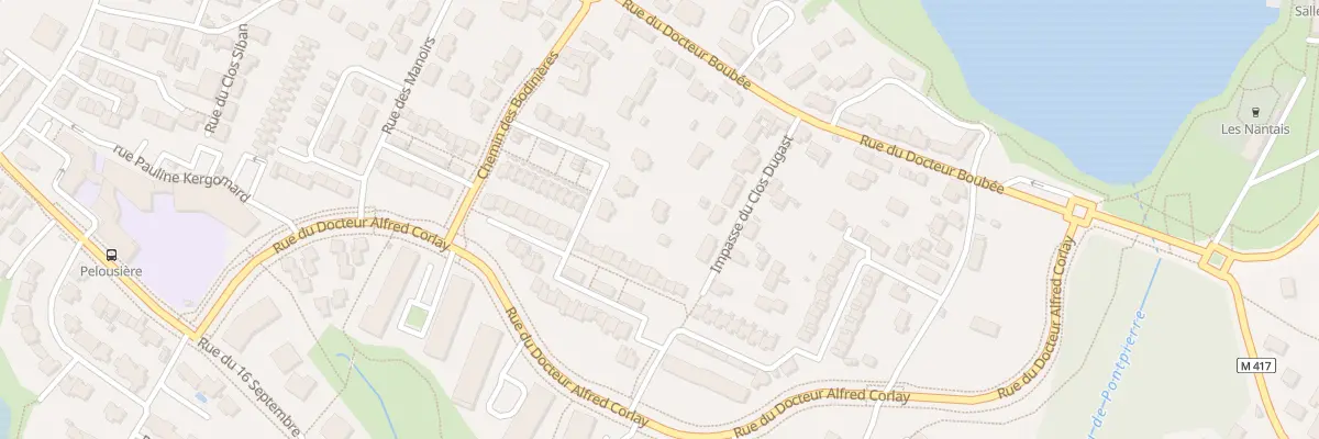 Plan du 3 Imp du Clos Dugast à Saint-Herblain