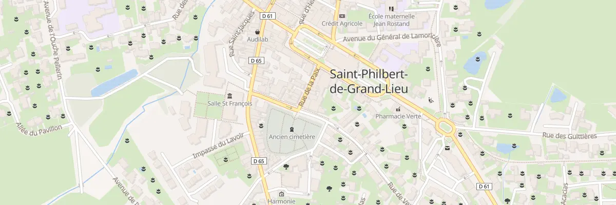 Plan du 11 Rue de Verdun à Saint-Philbert-de-Grand-Lieu