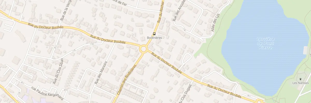 Plan du 62 Rue du Docteur Boubée à Saint-Herblain