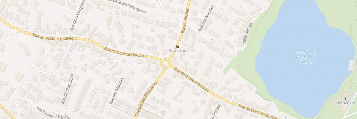 Plan du 64 Rue du Docteur Boubée à Saint-Herblain