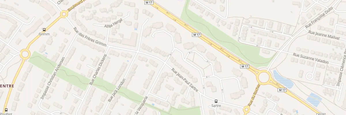 Plan du 30 Rue Jean Paul Sartre à Saint-Herblain