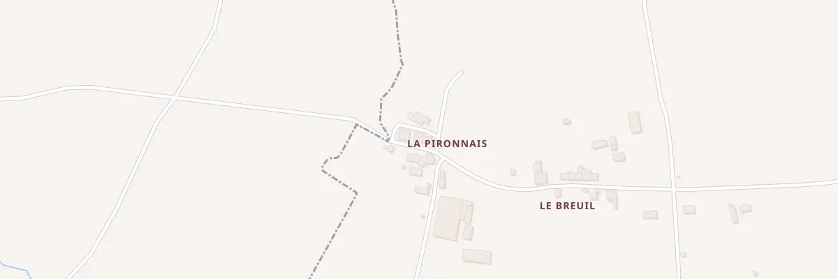 Plan du 5258 La Pironnais à Saint-Sulpice-des-Landes