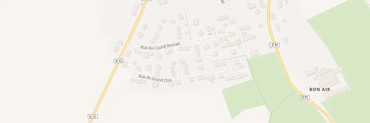 Plan du 13 Rue du Grand Clos à Feins