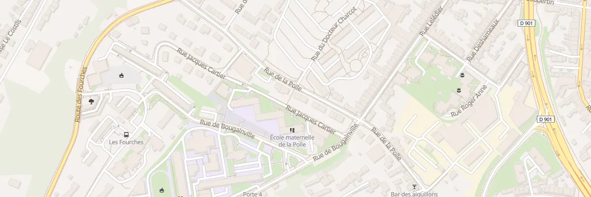 Plan du 187 Rue de la Polle à Cherbourg-en-Cotentin