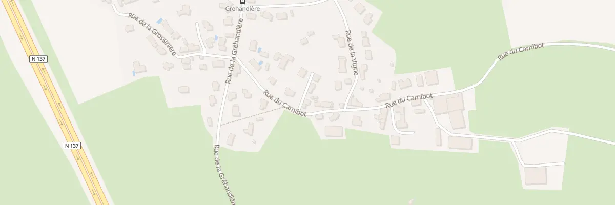 Plan du 9T Rue du Carnibot à Treillières